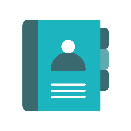 Contact Business Data Icon